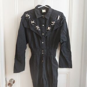 Vintage black jumpsuit